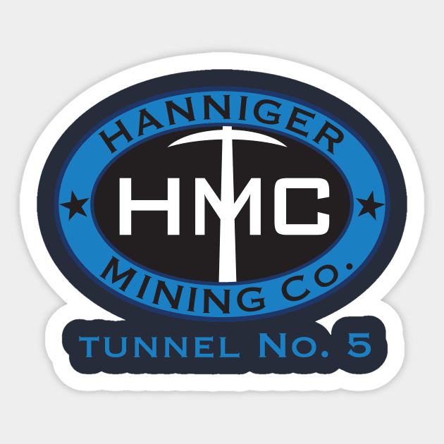 Hanniger Mining Co. Sticker by MindsparkCreative